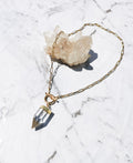 Clear Quartz Goddess Necklace