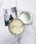 Restful Sleep - Wellbeing Healing candle - Crystal and Light Co