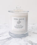 Restful Sleep - Wellbeing Healing candle Large - Crystal and Light Co